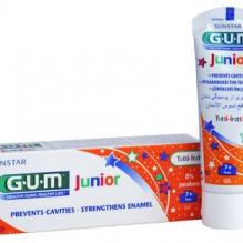 GUM® Junior tutti-frutti maitseline, hambapasta 7–12-aastastele lastele, 50ml